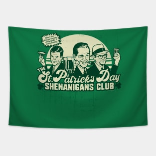 St. Patrick's Day Shenanigans Drinking Team Funny Tapestry