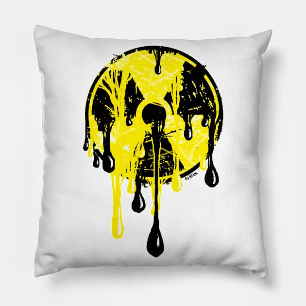 Nuclear Meltdown Pillow by NewSignCreation