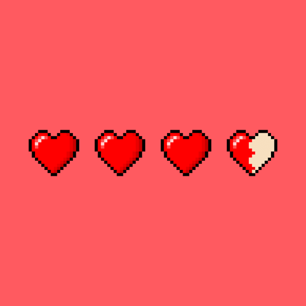 8-Bit Hearts by JBAction