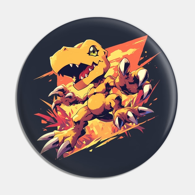 agumon Pin by boxermaniac