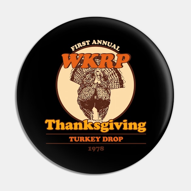 WKRP Turkey Drop 1978 Pin by Untildaystory