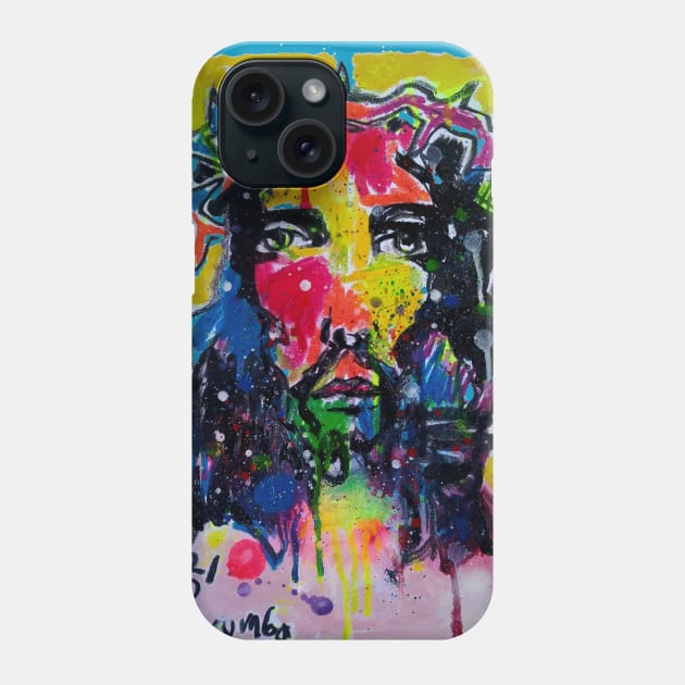 Jesus Face Phone Case by martinussumbaji