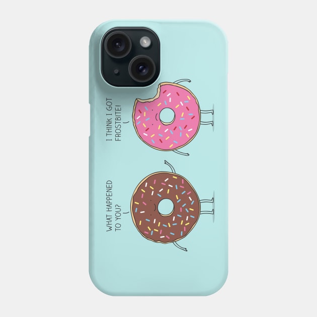 frostbite Phone Case by milkyprint