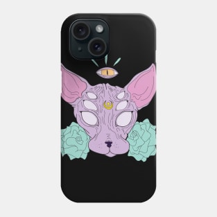 All Knowing Sphynx Phone Case