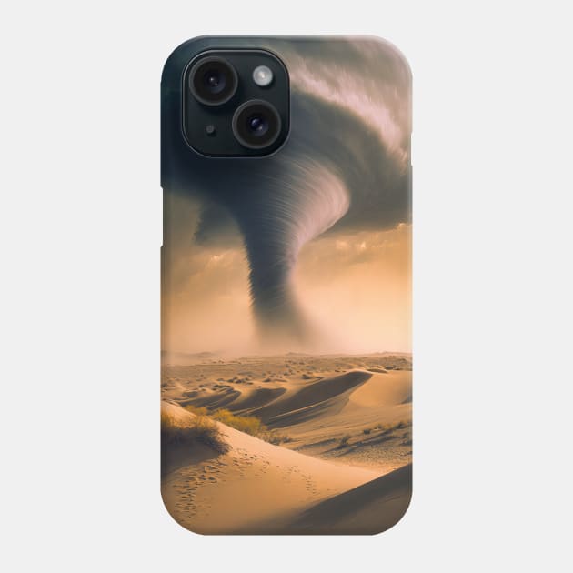 desert storm Phone Case by psychoshadow