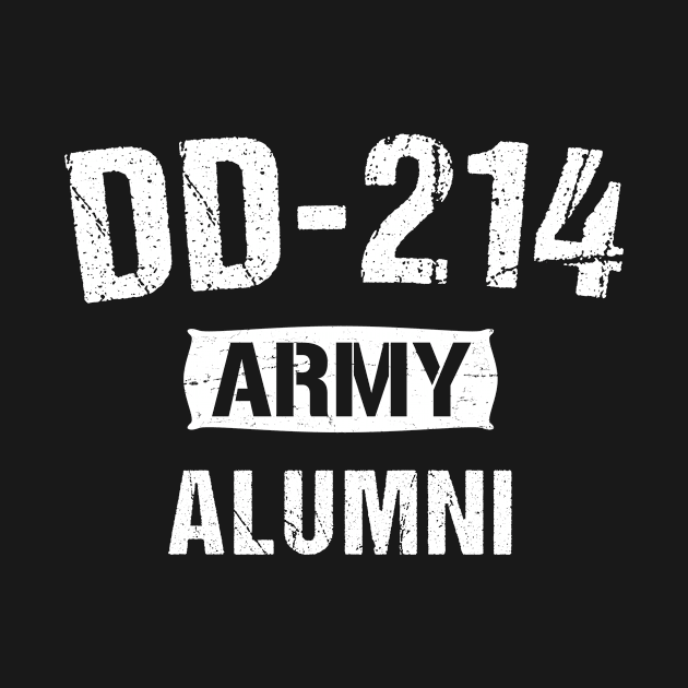 DD214 Alumni Army Design by TeddyTees