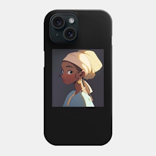 Girl with Earring Phone Case