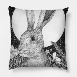 The Hare and the Moon Pillow