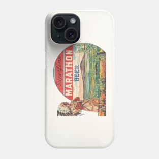 Superfine Marathon Beer Retro Defunct Wisconsin Breweriana Phone Case