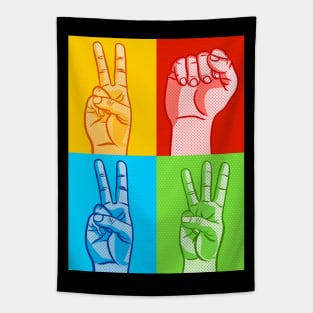 2023 handsign Tapestry