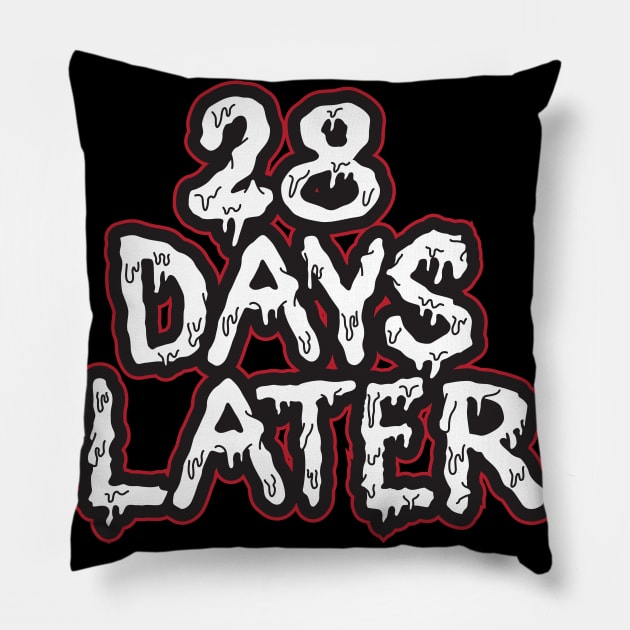 28 days Pillow by Phixerizm