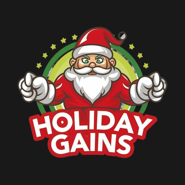 Festive Fitness: Santa’s Holiday Gains by ramith-concept