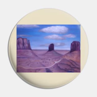 Scenic Monument Valley Pin