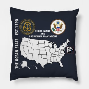 State of Rhode Island and Providence Plantations Pillow