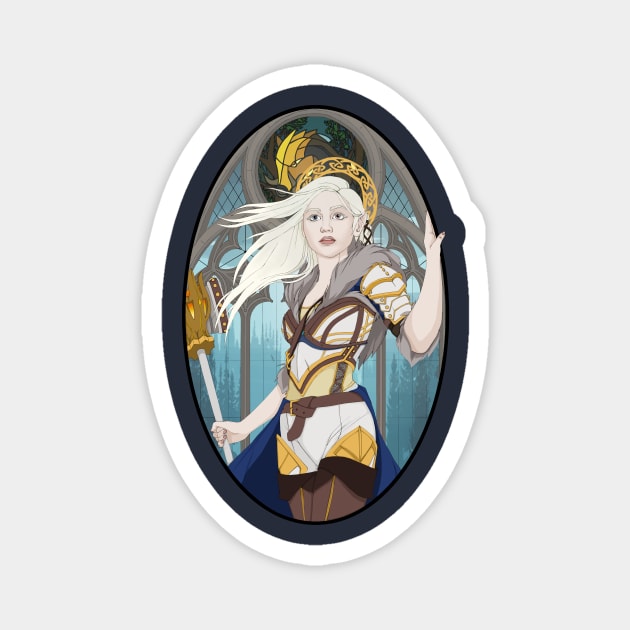 Valkyrie Magnet by Violetapples