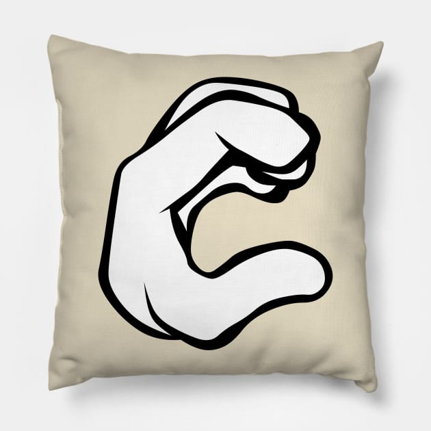 The Letter C Pillow by jbensch