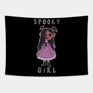 Spooky Girl Tapestry