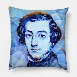 Alexis de Tocqueville Portrait | Alexis de Tocqueville Artwork Painting 14 Pillow