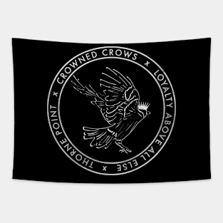 Crowned Crows Loyalty Darks Tapestry