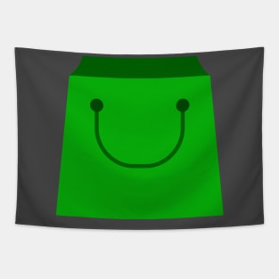 Shopping bag icon Tapestry