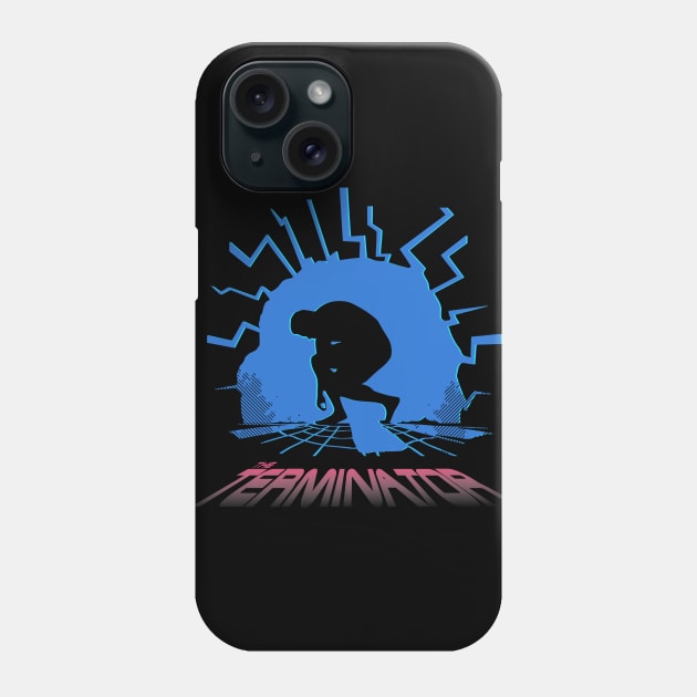 It is not human, it is a machine, model T-800. It's a Terminator. Phone Case by DaveLeonardo