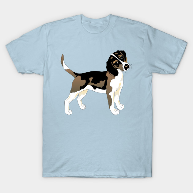 Discover Beagle art second - Beagle - T-Shirt