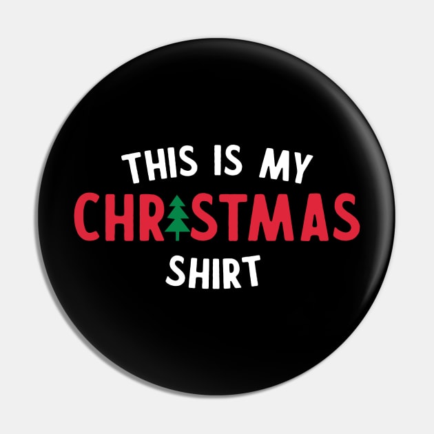 My Christmas Shirt Pin by Portals