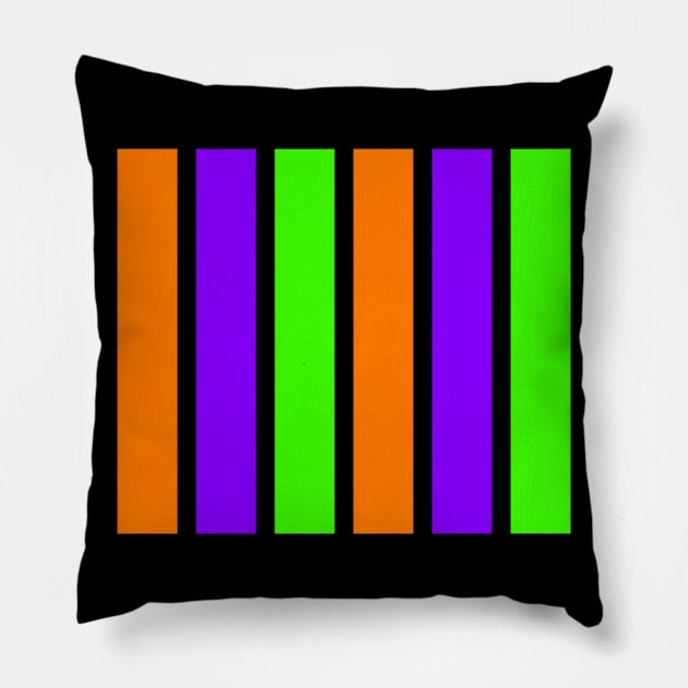 Spooky Bars (Vertical) Pillow by ShawnIZJack13