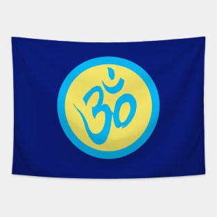 Spiritual Awakening OM Yoga Meditation Tapestry