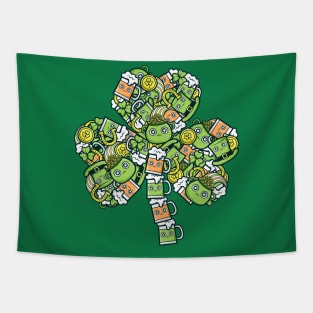 Kawaii Shamrock! Tapestry