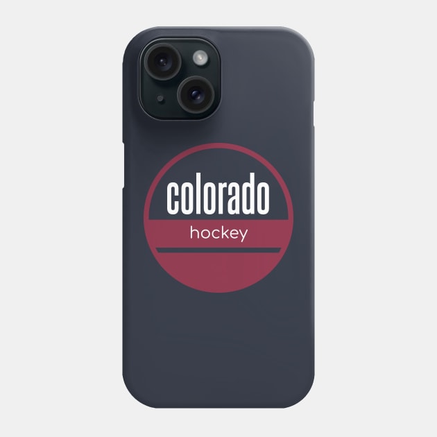 colorado avalanche hockey Phone Case by BVHstudio