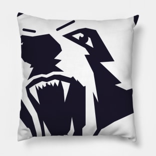 Bear'Roar Shop Pillow