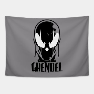 GRENDEL HEAD and NAME Tapestry