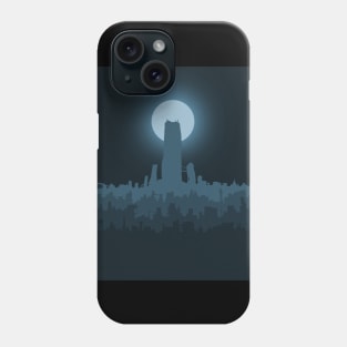 Midnight City Blue Phone Case