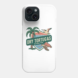 Retro Dry Tortugas National Park Wildlife Phone Case