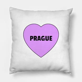 I love Prague - Heart Pillow