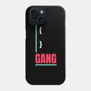 Curly Brackets Gang Phone Case