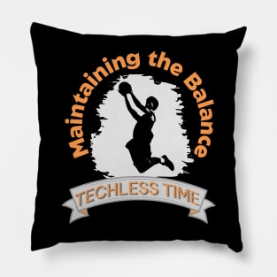 Techless Time TShirt Pillow