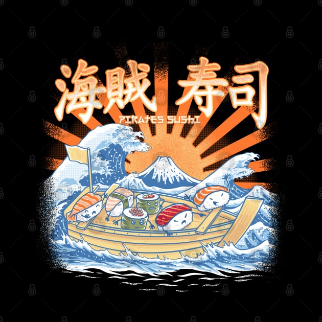 pirates sushi off kanagawa by polkadothero