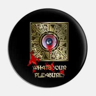 What's Your Pleasure? - Lament Eyeball Puzzle Box Pin