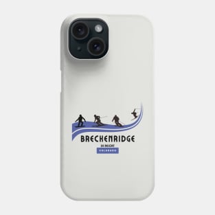 Breckenridge, Colorado. Gift Ideas For The Ski Enthusiast. Phone Case