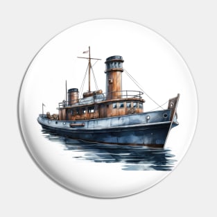 Militage Boat Pin