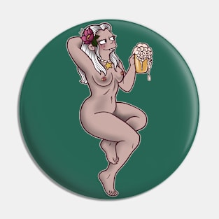 Beer Maiden Pin