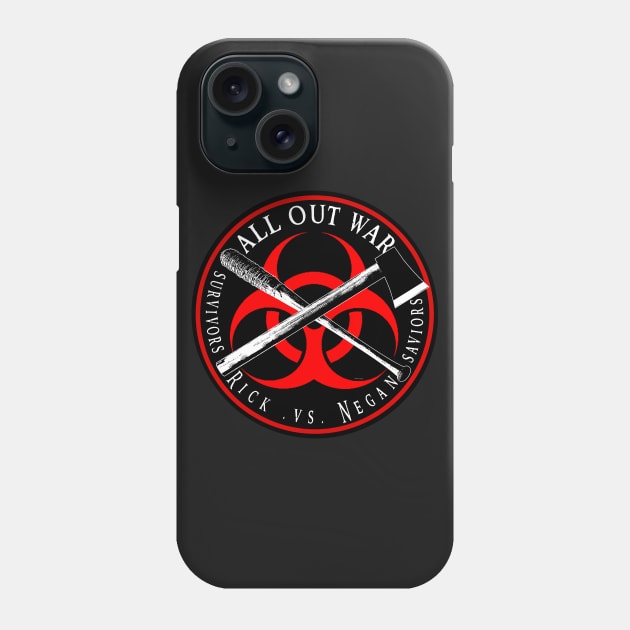 Biohazard All out War survivor vs saviors Ringer patch RL Phone Case by Ratherkool