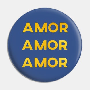 Amor Amor Amor Pin