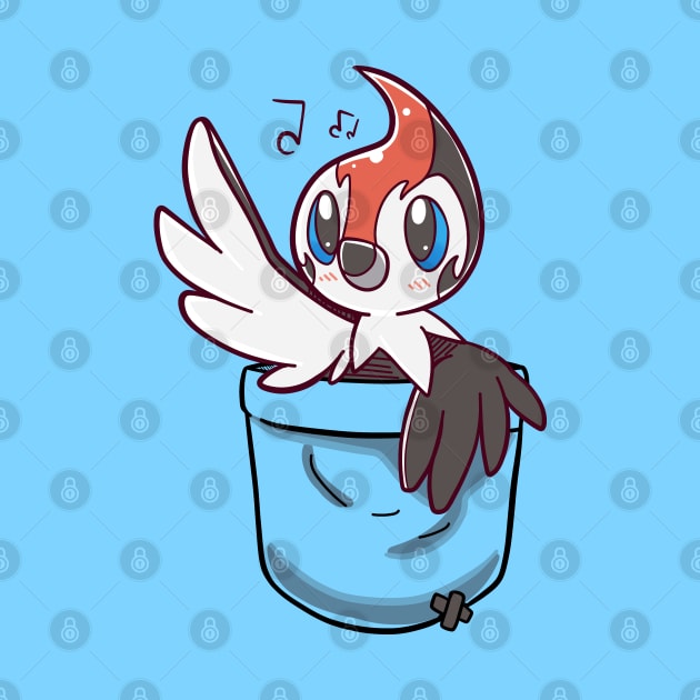 Pocket Woodpecker by TechraPockets