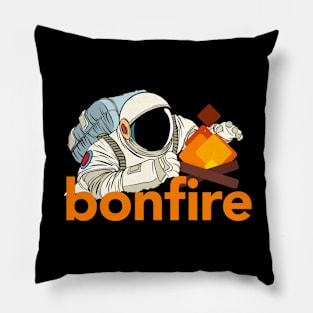 Bonfire crypto Bonfire Coin Cryptocurrency Bonfire Token Pillow