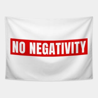 No Negativity Tapestry