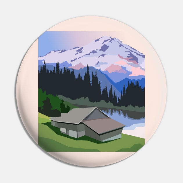 Living in countryside near lake and mountains Pin by BumbleBambooPrints