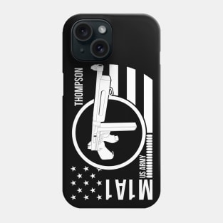 Thompson M1A1 submachine gun Phone Case